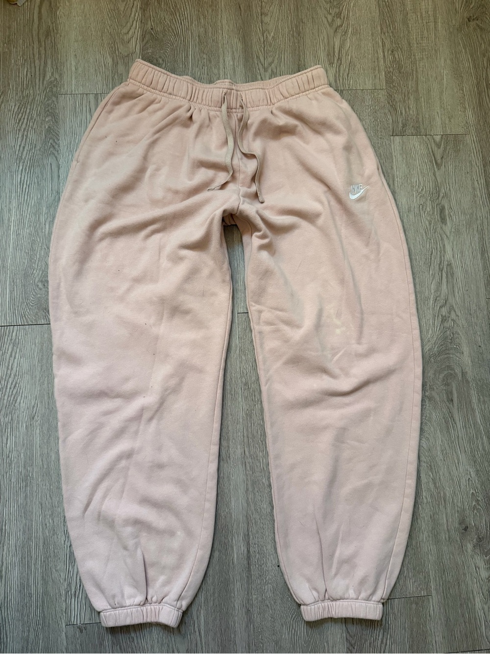 Nike Kids Blush Pink Fleece Joggers